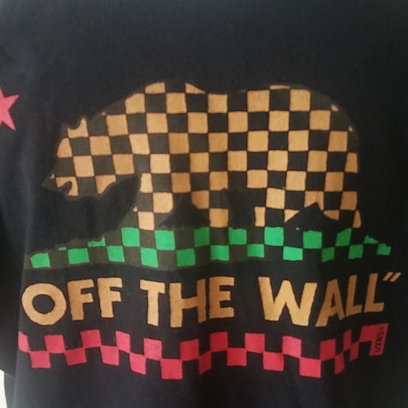 Vans "Off The Wall" Black T-Shirt - Picture 4 of 5